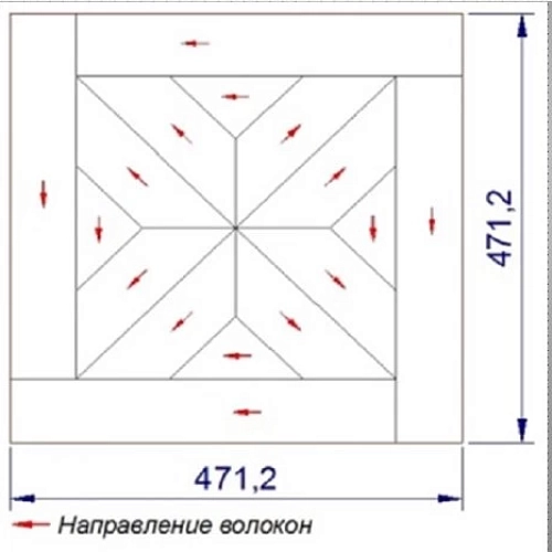 ДУБ №6-70 МОДУЛЬНЫЙ ПАРКЕТ LAB ARTE